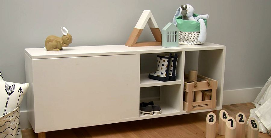 Storage Bench For Kids Room
 Space Saving DIY Boxes and Storage Chests for Kids Room