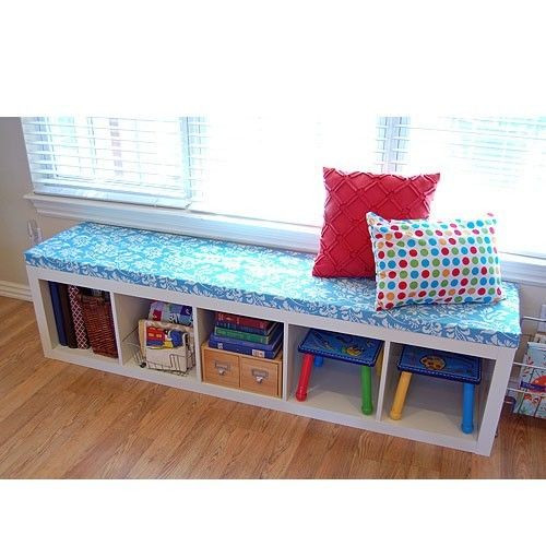 Storage Bench For Kids Room
 New IKEA Expedit Storage Bench Stool Seat Shelving Unit