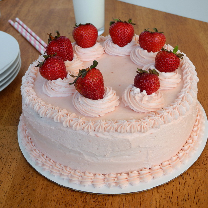 Strawberry Birthday Cake Recipes
 From Calculu∫ to Cupcake∫ Southern Strawberry Cake for my