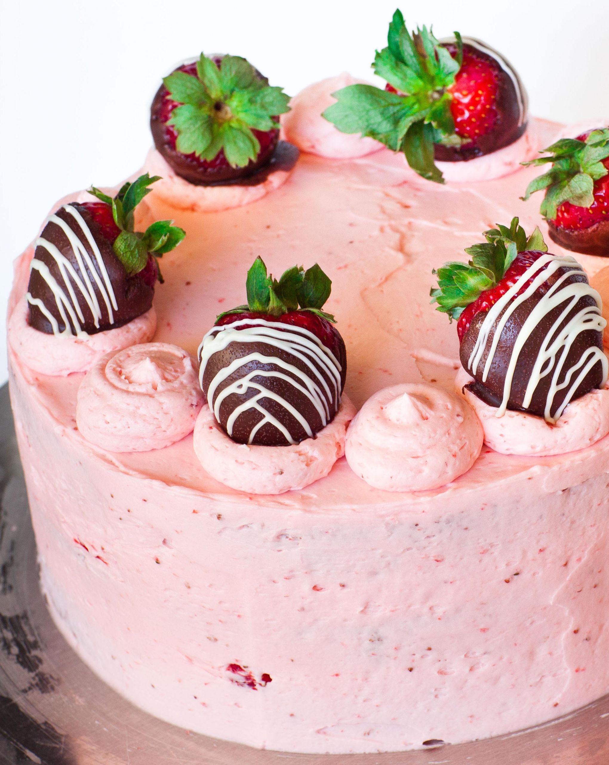 Strawberry Birthday Cake Recipes
 50 Charming Birthday Cakes for Grown Ups With Recipes