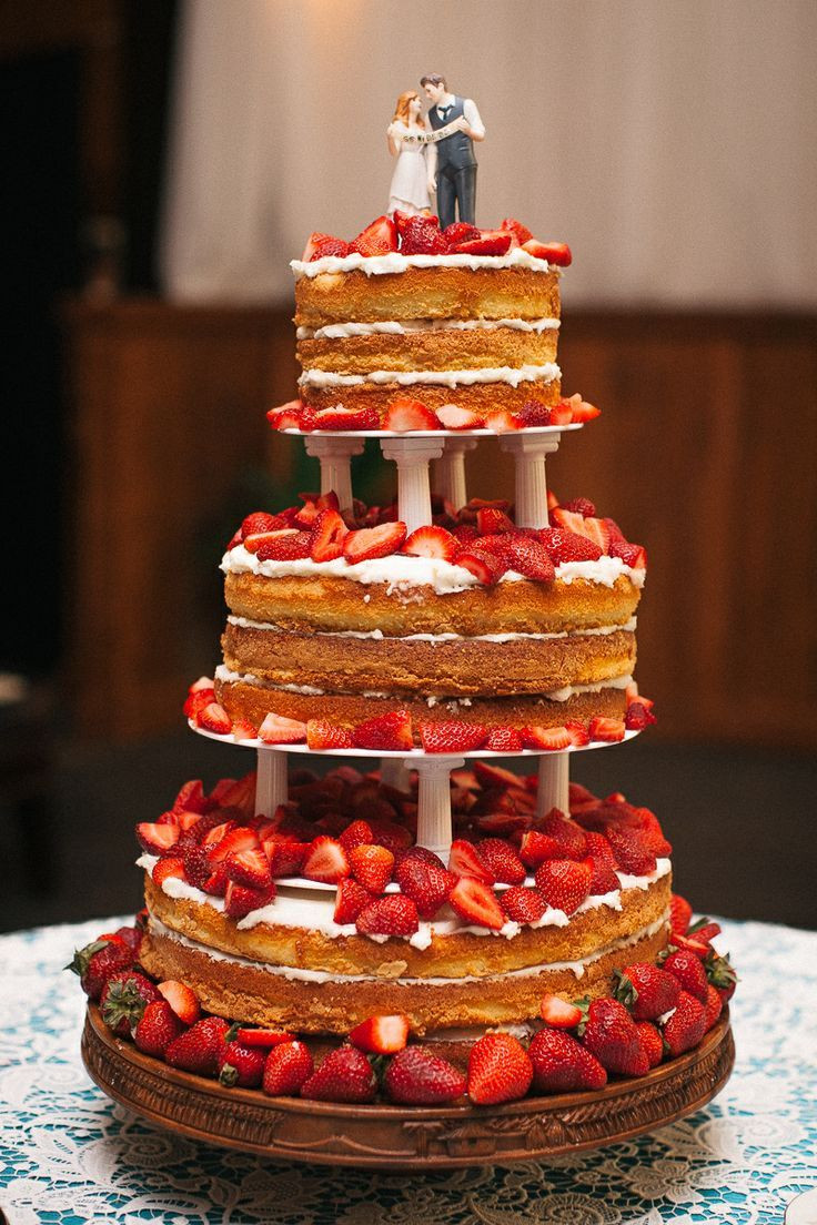 Strawberry Shortcake Wedding Cake
 Strawberry shortcake wedding cake idea in 2017