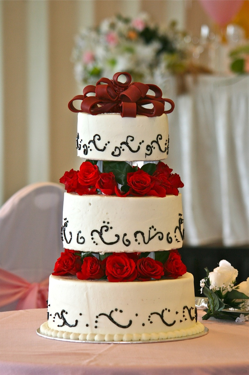 Strawberry Shortcake Wedding Cake
 Deep 07 Chocolate Passion Wedding Cake page 409