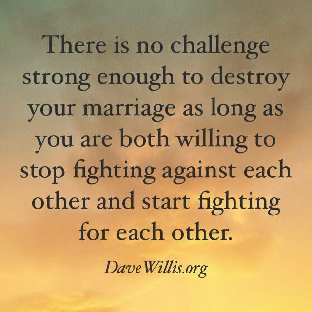 Strong Marriage Quote
 There Is No Challenge Strong Enough To Destroy Your