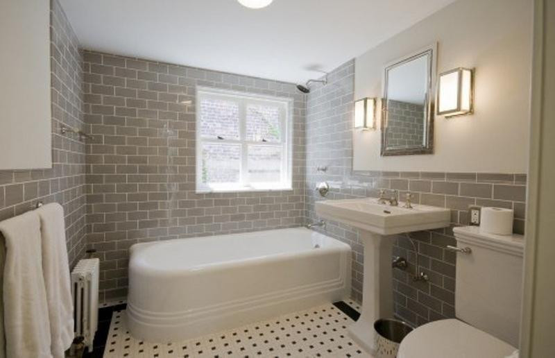Subway Tile Bathroom Design
 Subway Tiles in 20 Contemporary Bathroom Design Ideas Rilane