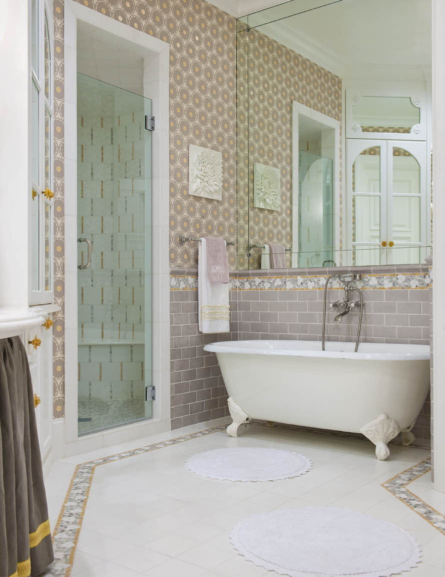 Subway Tile Bathroom Design
 30 great pictures and ideas of old fashioned bathroom tile