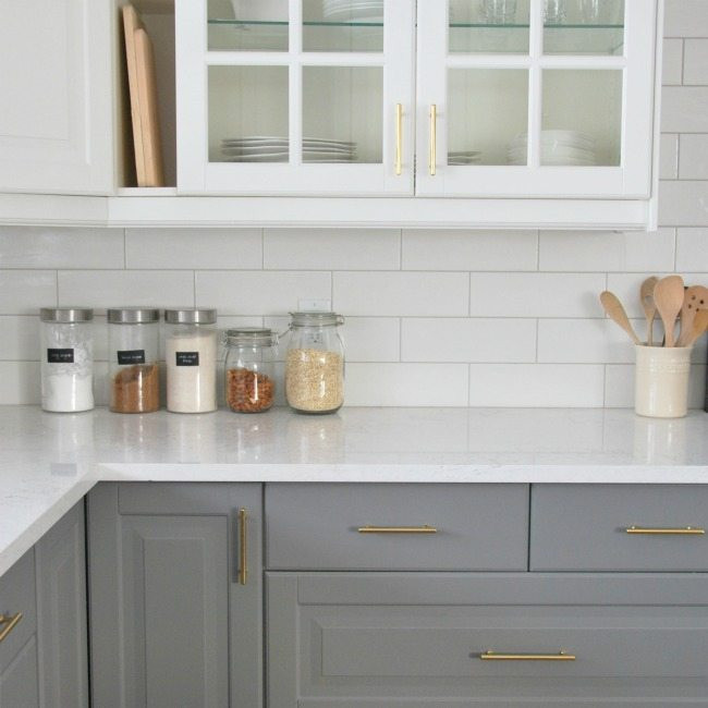 Subway Tiles Backsplash Kitchen
 Installing A Subway Tile Backsplash in Our Kitchen THE