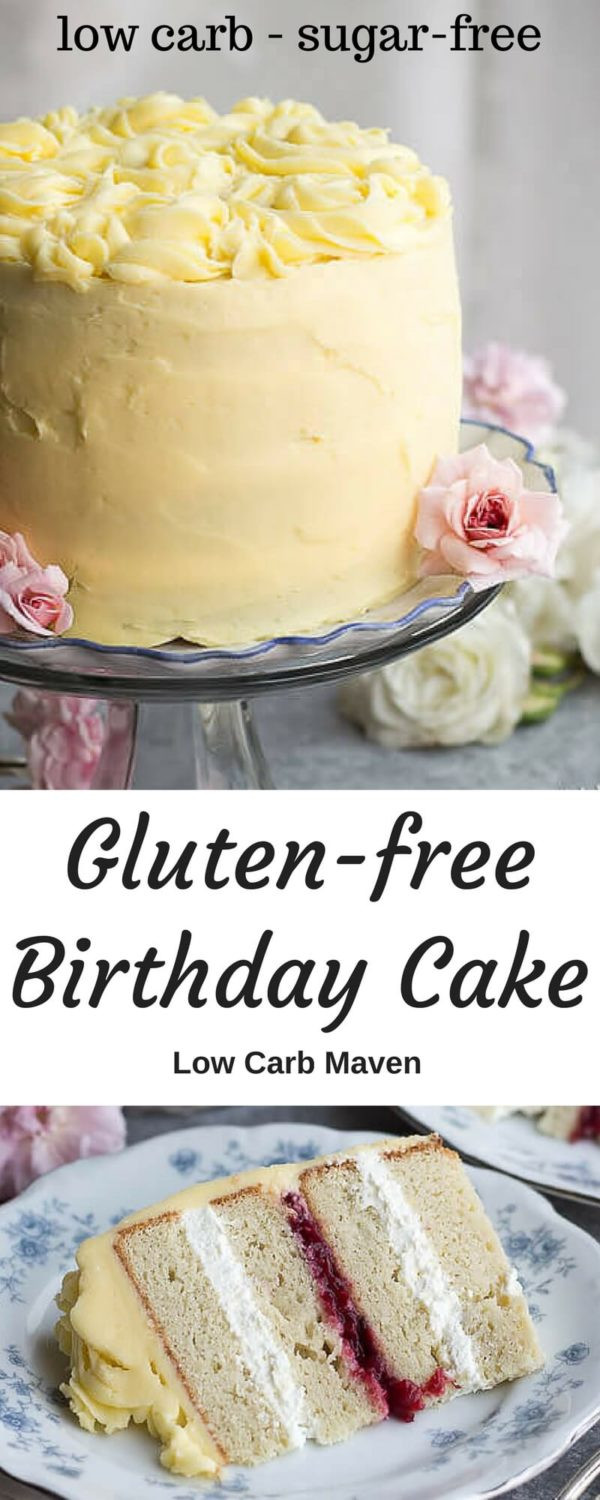 Sugar Free Birthday Cake Recipes
 Best Gluten Free Low Carb Birthday Cake Recipe Sugar free