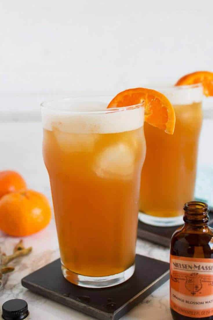 Summer Bourbon Drinks
 Orange Bourbon Beer Cocktail Summer Drink Idea