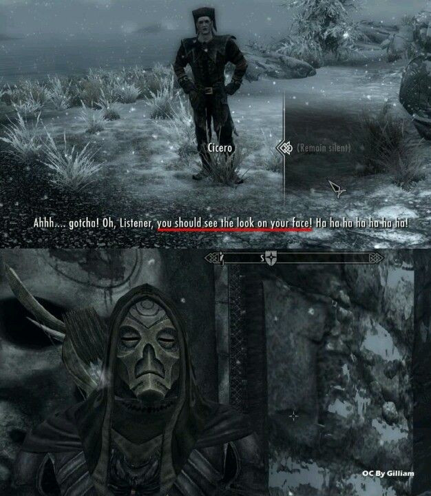 Sweet Mother Sweet Mother Skyrim Quote
 Skyrim I hated Cicero he was a creepy little