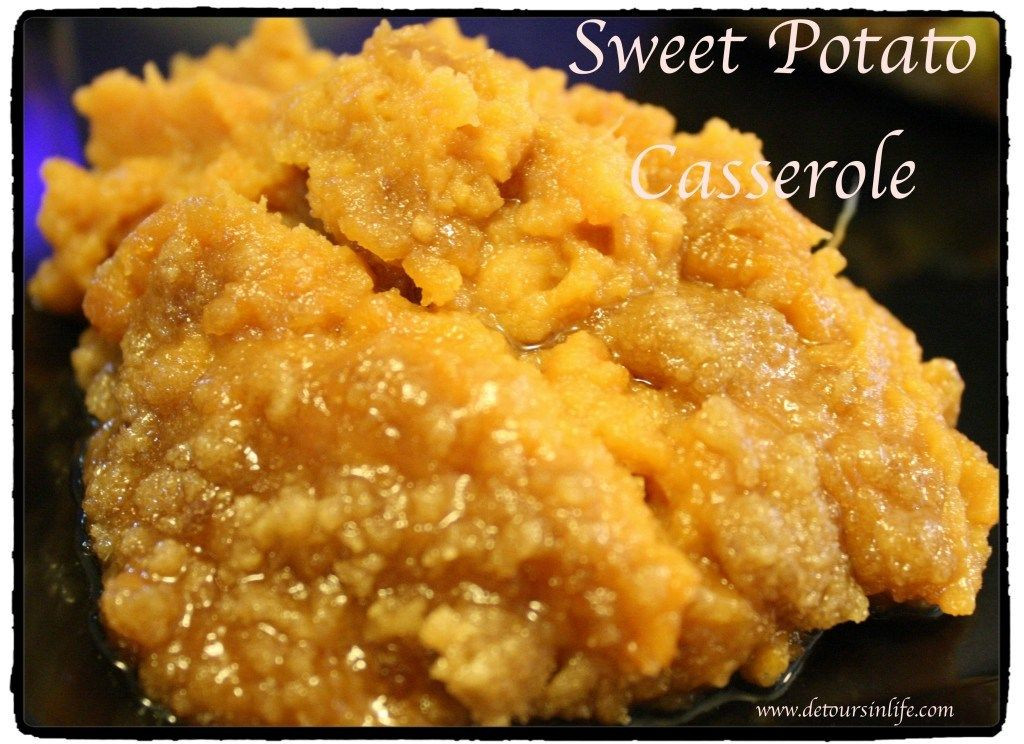 Sweet Potato Casserole With Pineapple
 Sweet Potato Casserole with crushed pineapple and