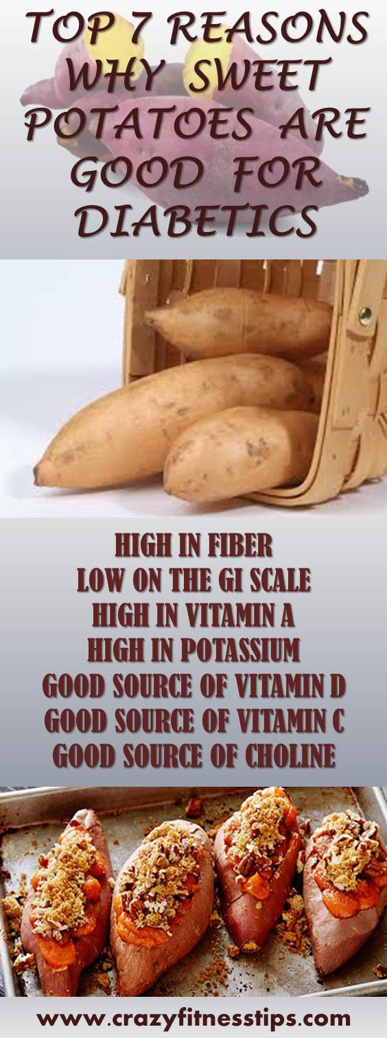 Sweet Potato Diabetes
 Top 7 Reasons Why Sweet Potatoes Are Good for Diabetics