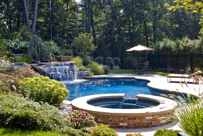 Swimming Pool Landscape Design
 Swimming Pool Designs With Waterfalls Home Decorating Ideas
