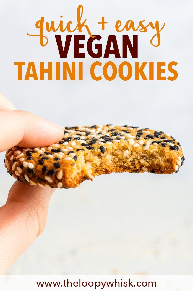 Tahini Recipes Vegan
 Quick Easy Vegan Tahini Cookies The Loopy Whisk
