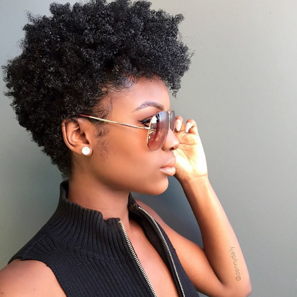 Taper Cut Natural Hair
 InstaFeature Tapered cut on natural hair – dennydaily