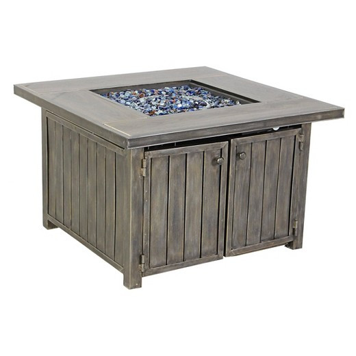 Target Fire Pit Table
 Pacific Casual Casa Grande Aluminium Gas Fire Pit Chat