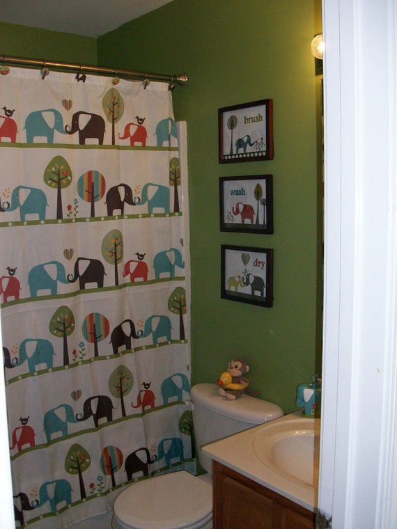 Target Kids Bathroom
 Tar Circo Elephant Bathroom Art Print Kids Room Decor