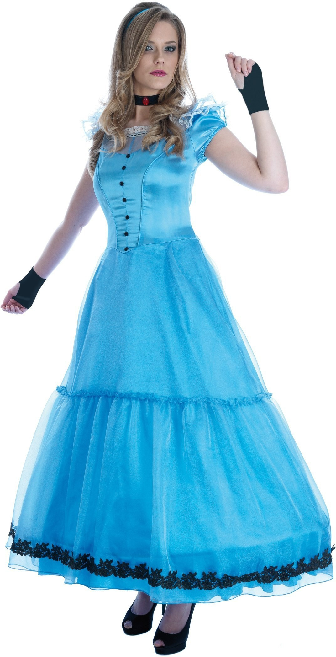 Tea Party Dresses For Kids
 Long Dress Alice Petticoat Dress & Apron & Headband