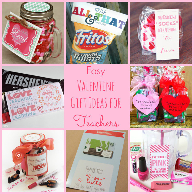 Teacher Valentine Gift Ideas
 Easy Valentine Gift Ideas for the Teacher Happy Home Fairy