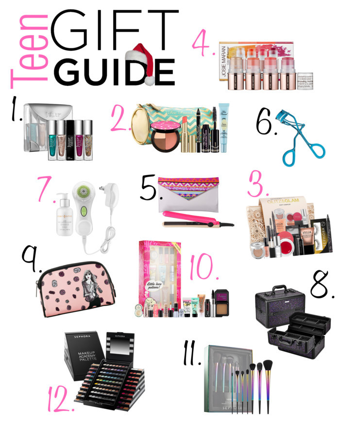 Teenage Girlfriend Gift Ideas
 12 Teenage Girl Gifts for Christmas Beauty & Makeup Edition