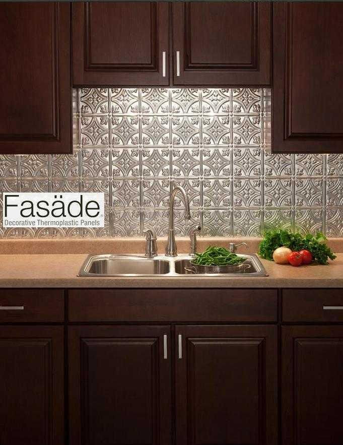 Temporary Kitchen Backsplash
 Temporary kitchen backsplash ideal for renters