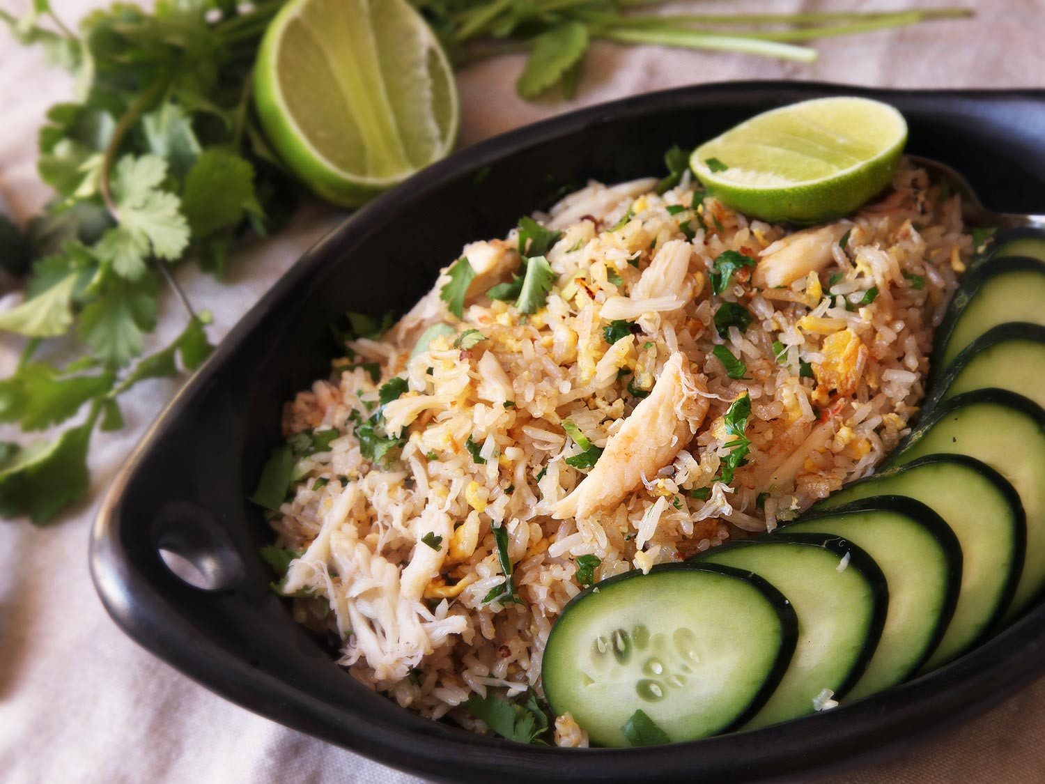 Thai Crab Fried Rice
 The Crab Lover s Guide to Thai Style Crab Fried Rice