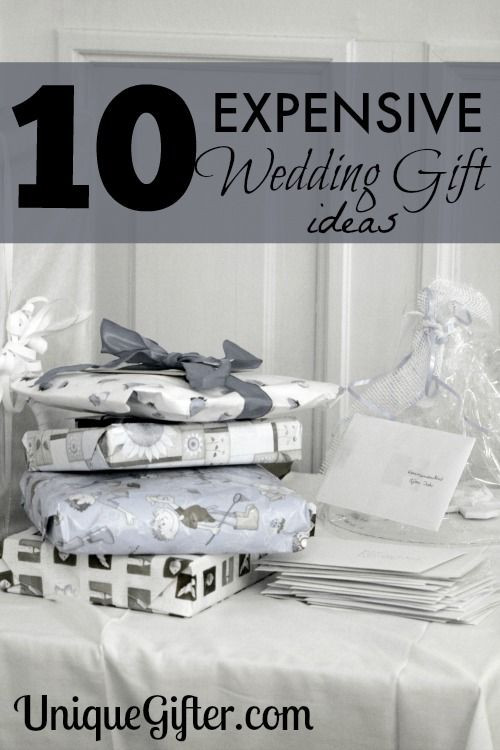 Thank You Gift Ideas For Couples
 10 MORE Expensive Wedding Gift Ideas