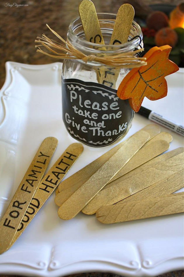 Thanksgiving Decor DIY
 19 Totally Easy & Inexpensive DIY Thanksgiving Decorations