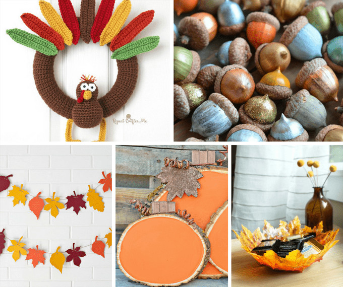 Thanksgiving Decor DIY
 THANKSGIVING DECORATIONS 40 DIY Thanksgiving decor ideas