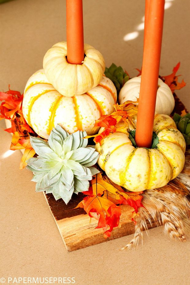 Thanksgiving Decor DIY
 20 Easy Thanksgiving Decorations for Your Home