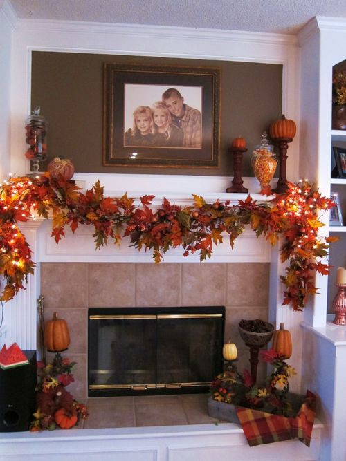 Thanksgiving Fireplace Mantel Decoration
 40 Brilliant Mantel Decoration Ideas for Thanksgiving