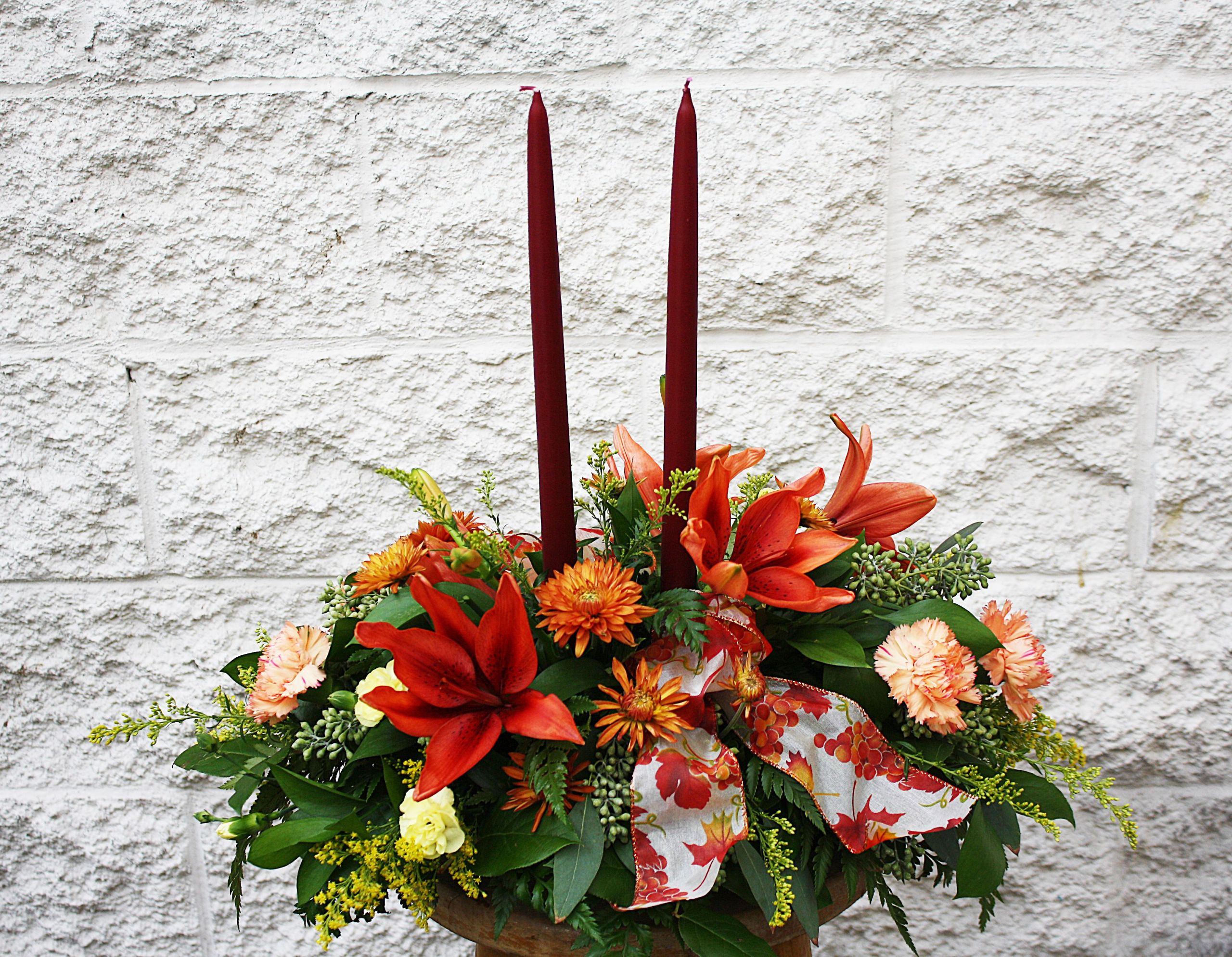 Thanksgiving Flower Delivery
 Thanksgiving Centerpiece Four Seasons Flowers