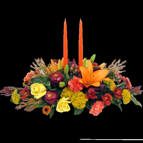 Thanksgiving Flower Delivery
 Thanksgiving Celebration Centerpiece designed by Karins
