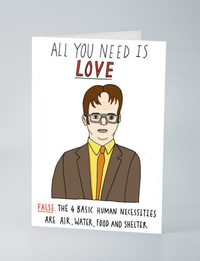The Office Valentines Day Quotes
 13 TV Themed Valentines for All You Binge Watchers