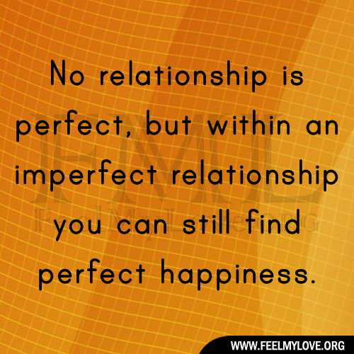 The Perfect Relationship Quotes
 No Relationship Is Perfect Quotes QuotesGram