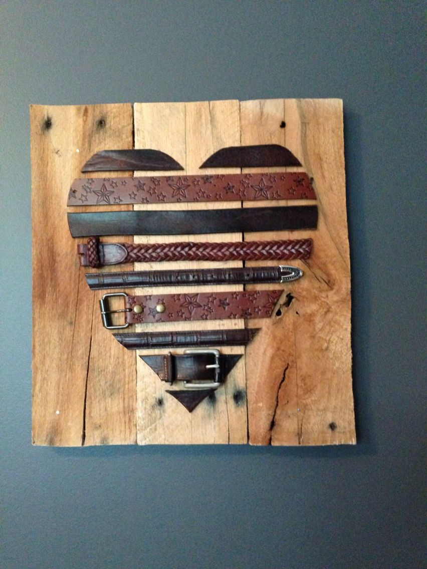 Third Anniversary Gift Ideas For Her
 Leather belts and pallets 3 year wedding anniversary