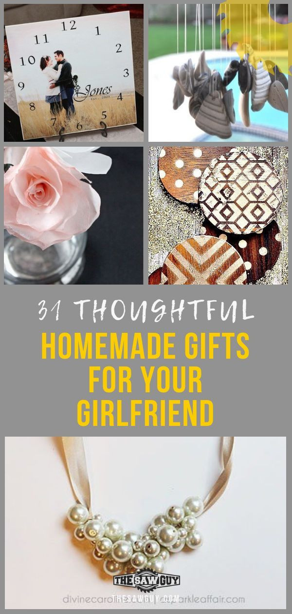 Thoughtful Gift Ideas For Girlfriend
 51 Thoughtful Homemade Gifts for Your Girlfriend