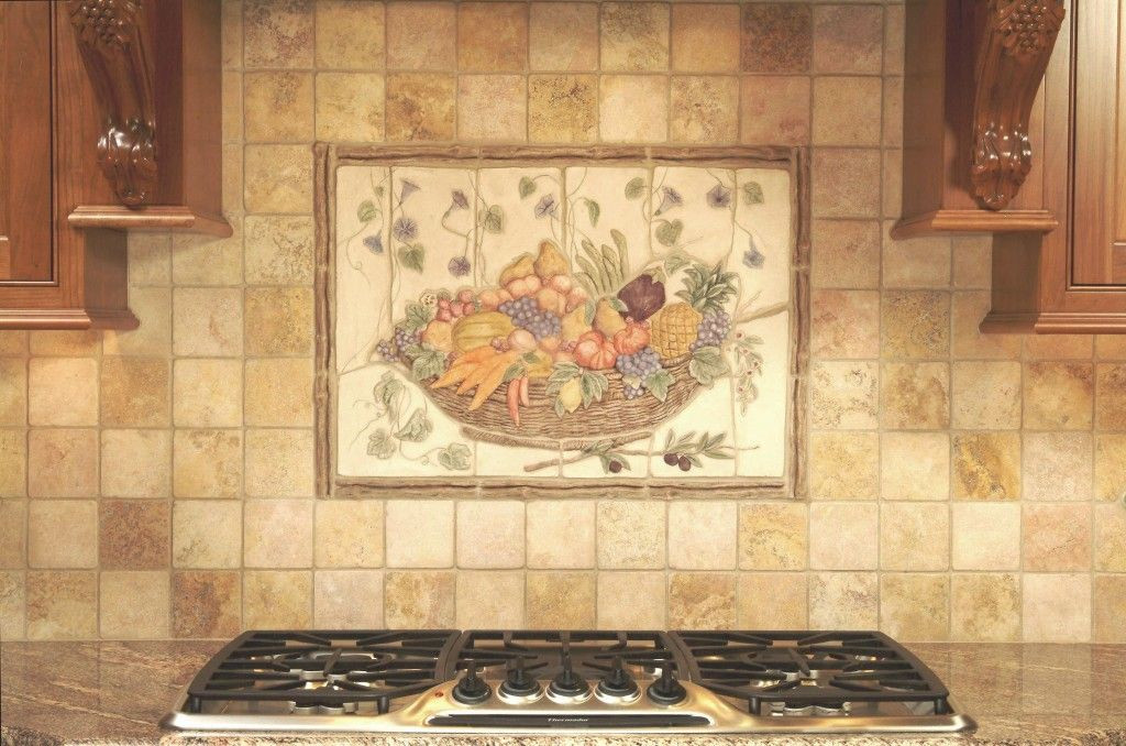 Tile Murals For Kitchen Backsplash
 14 Stunning ceramic tile murals for kitchen backsplash