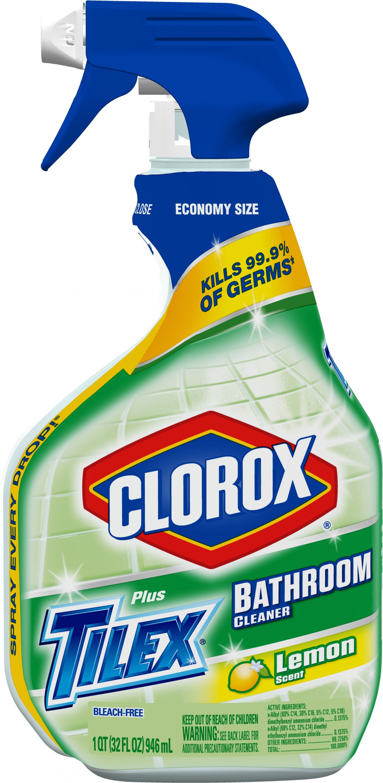 Tilex Bathroom Cleaner
 Clorox Plus Tilex Bathroom Cleaner Spray Bottle Lemon
