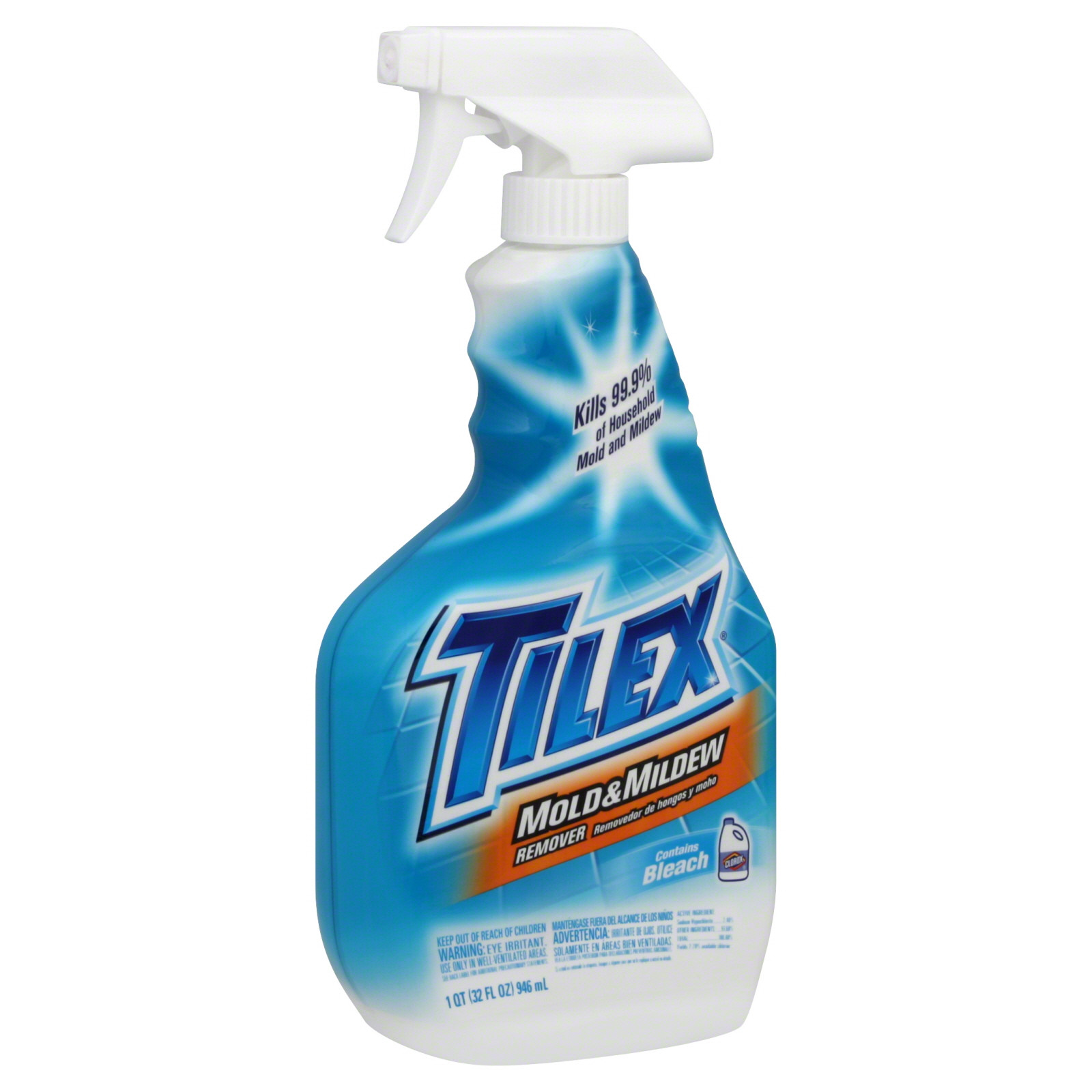 Tilex Bathroom Cleaner
 Tilex Mold & Mildew Remover 1 qt 32 fl oz 946 ml