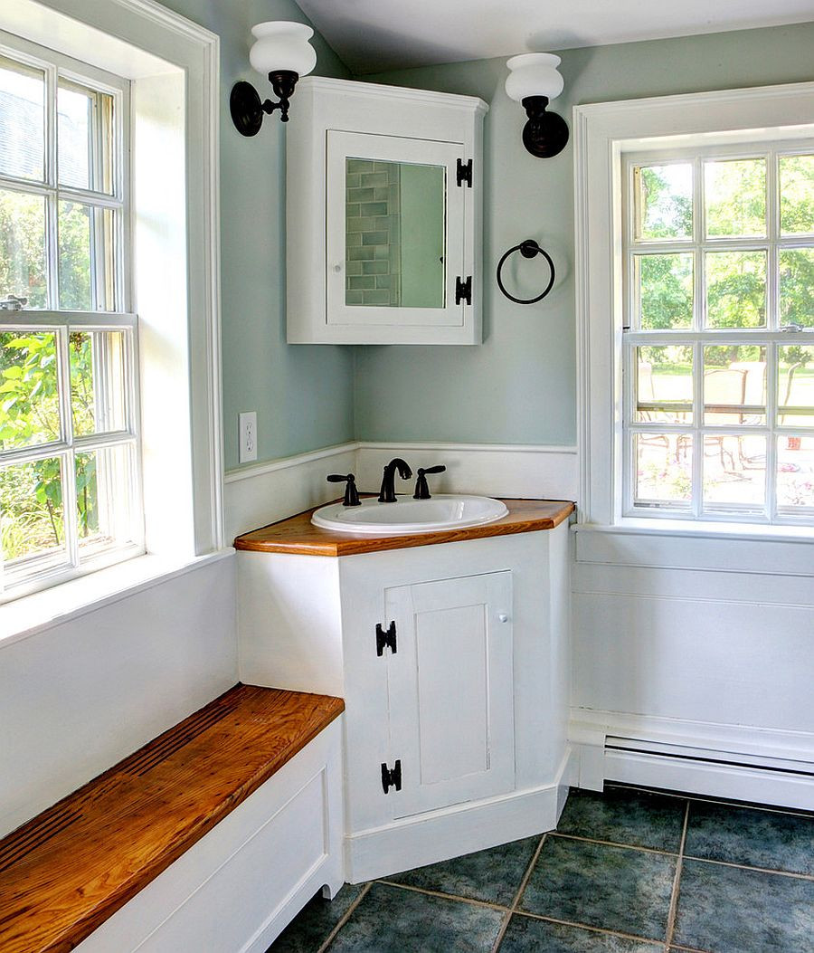 Tiny Bathroom Vanity
 30 Creative Ideas to Transform Boring Bathroom Corners