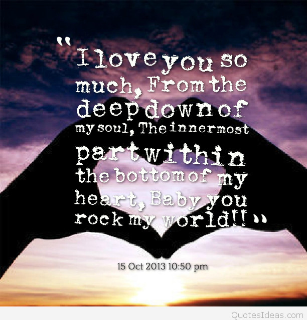 To My Love Quotes
 Deep love quotes and sayings pictures