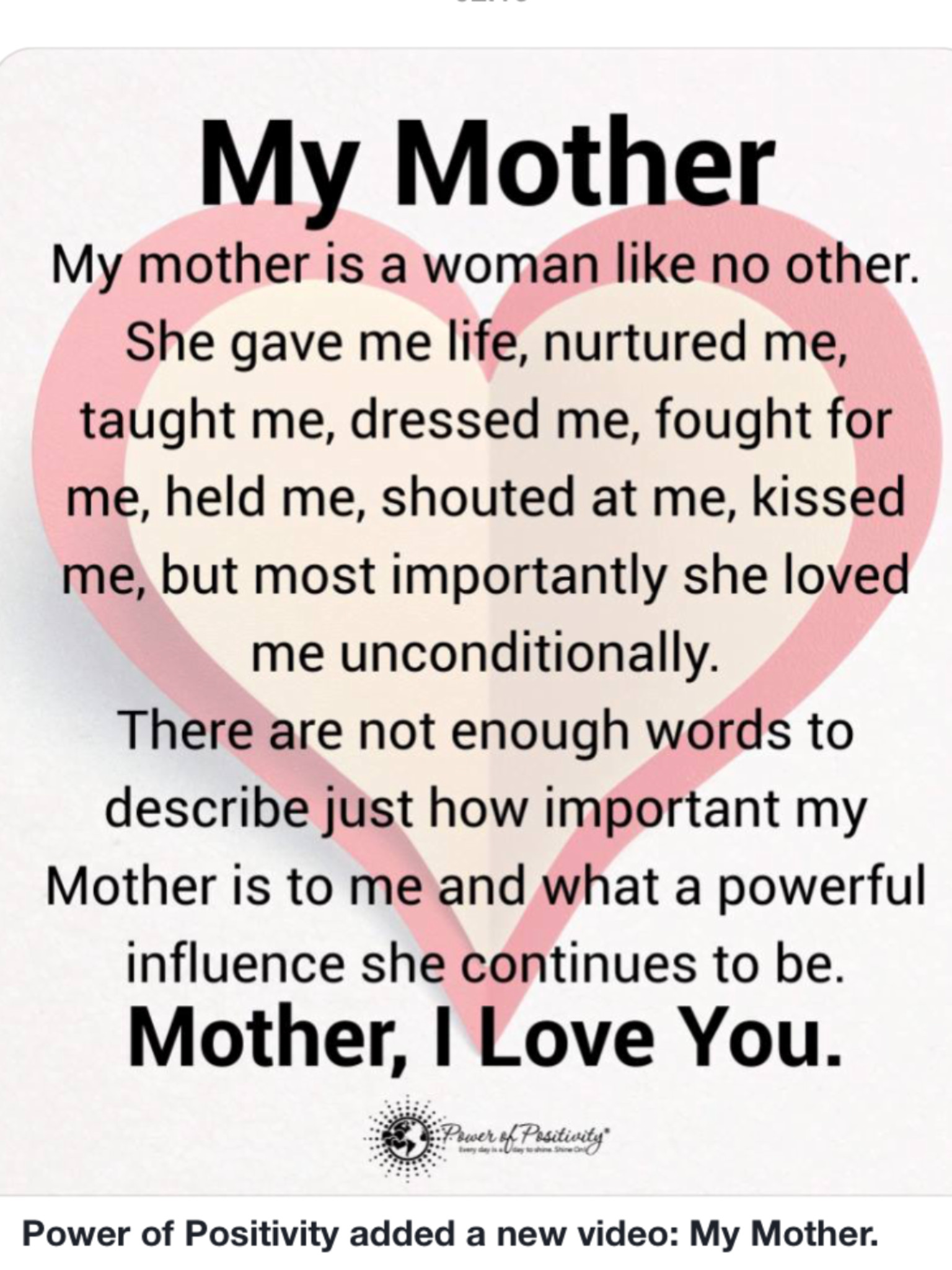 To My Mother Quotes
 My Mother was the BEST of the BEST so miss her But she is