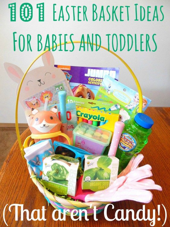 Toddler Easter Baskets Ideas
 101 Easter Basket Ideas for Babies and Toddlers That Aren
