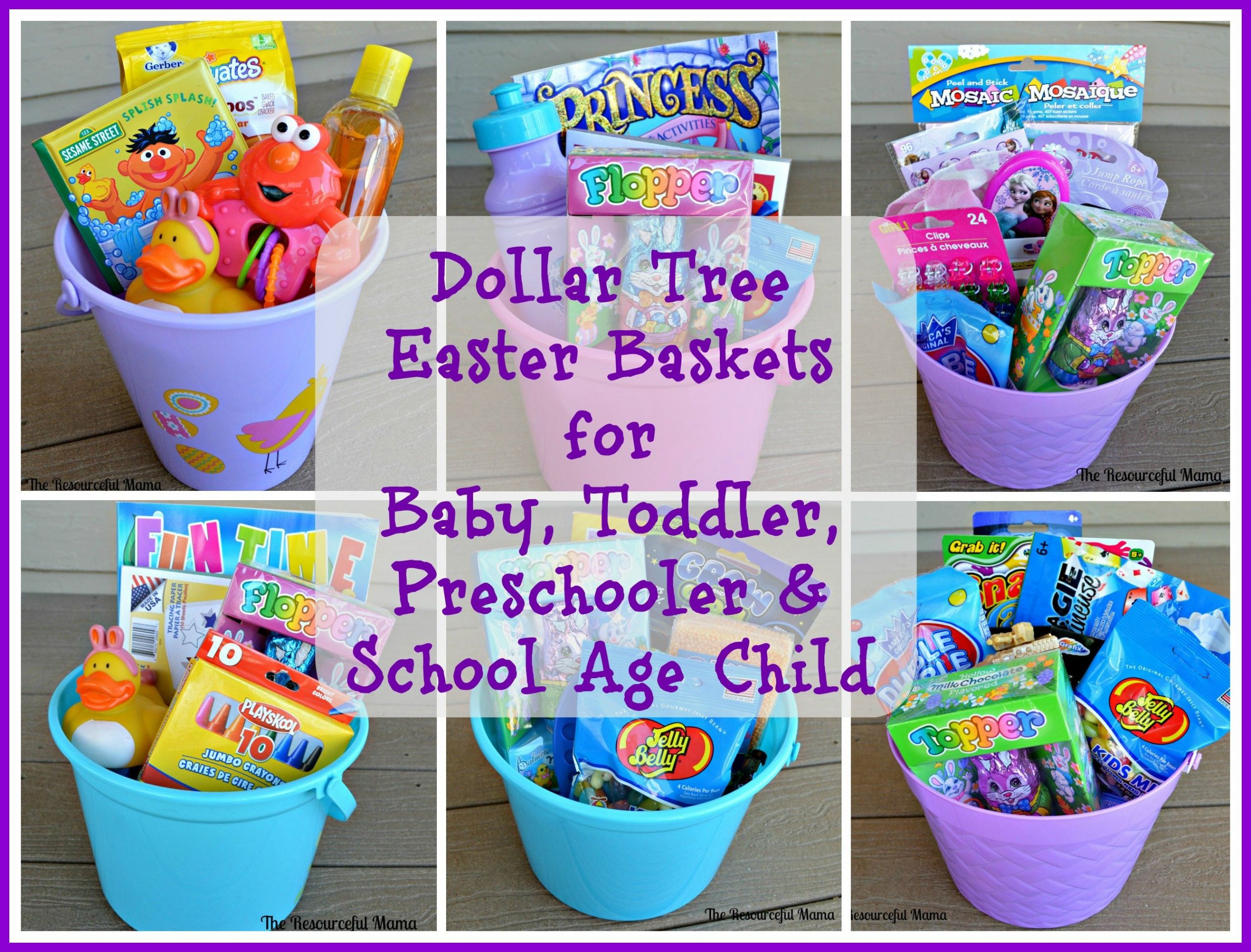 Toddler Easter Baskets Ideas
 Dollar Tree Easter Baskets The Resourceful Mama