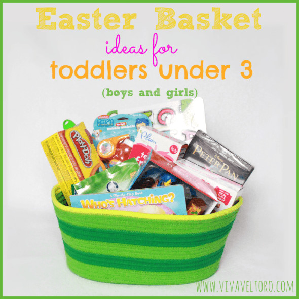 Toddler Easter Baskets Ideas
 Easter Basket Ideas for Toddlers Viva Veltoro