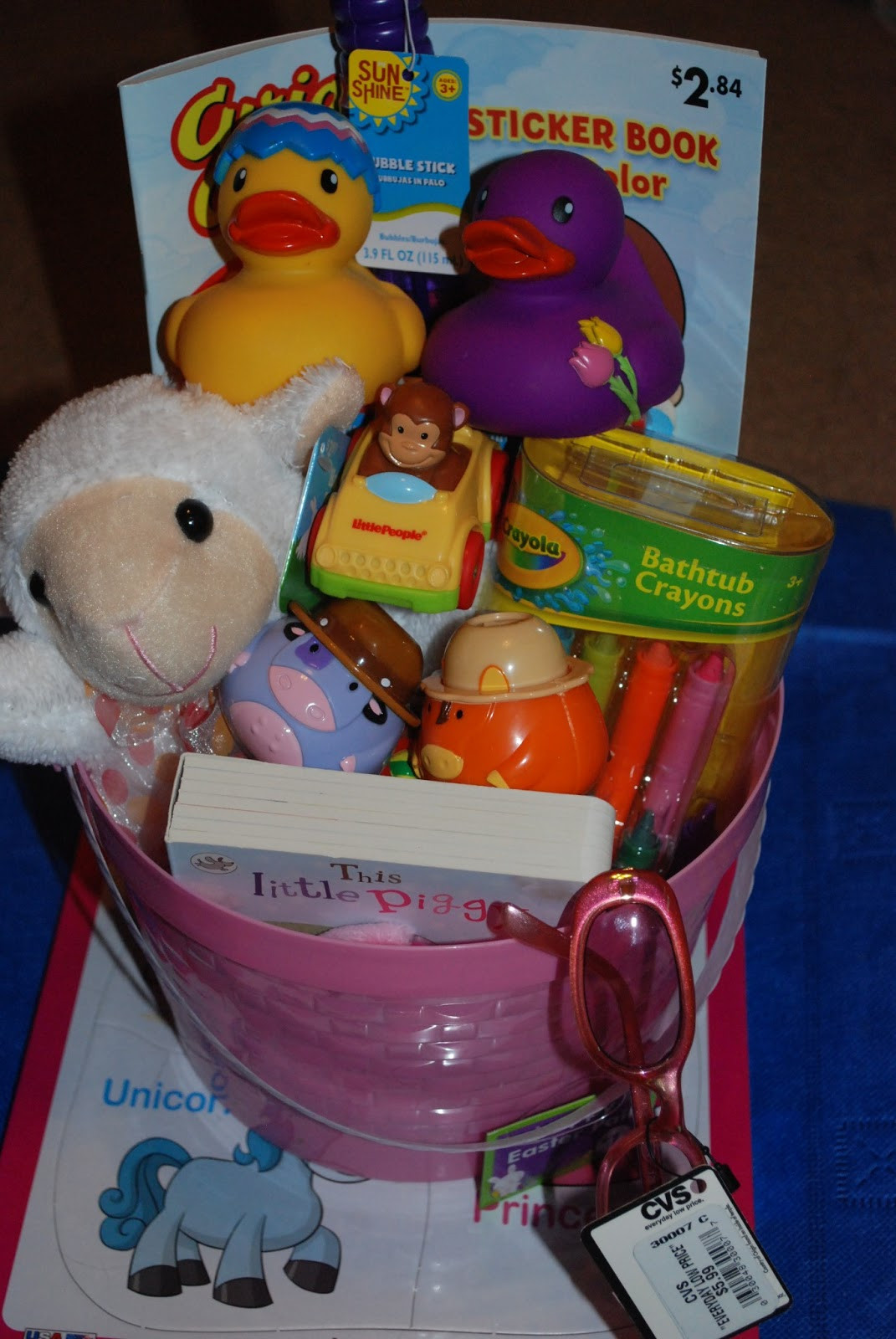 Toddler Easter Baskets Ideas
 The King The Kid and I Candy free Toddler Easter ideas