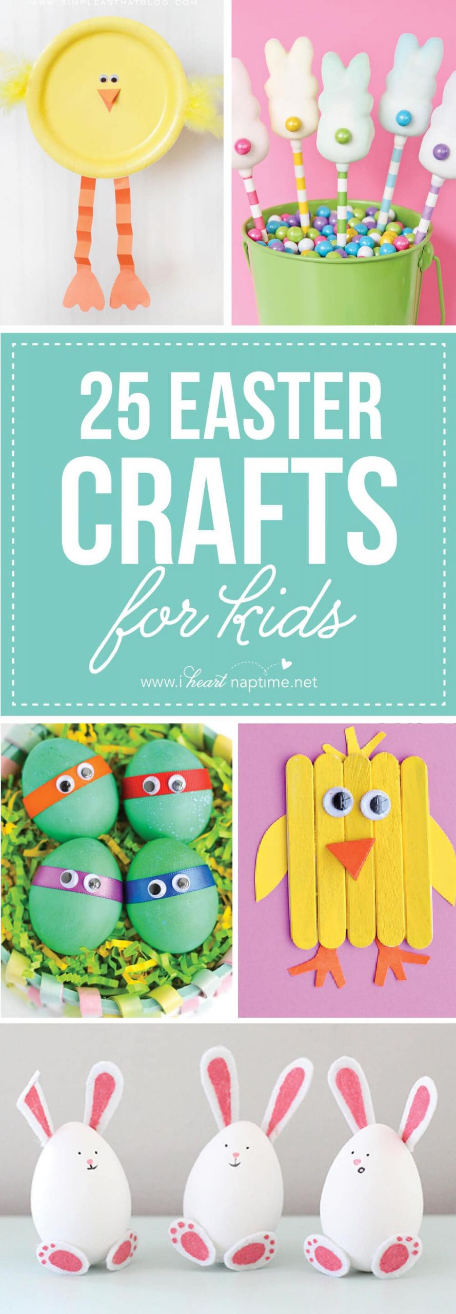 Toddler Easter Crafts
 25 Easter Crafts for Kids I Heart Nap Time