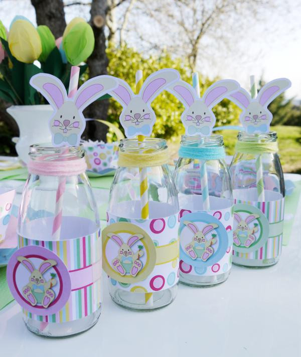 Toddler Easter Party Ideas
 Kara s Party Ideas Kids Pastel Easter Bunny Egg Hunt Boy