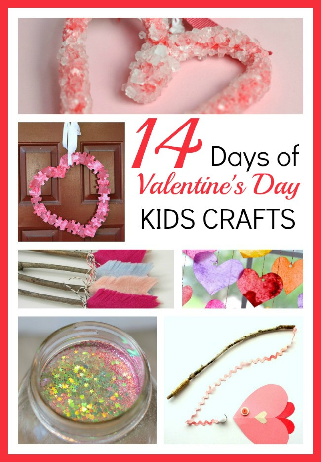 Toddler Valentines Day Crafts
 14 Days of Valentine s Day Kids Crafts Round Up