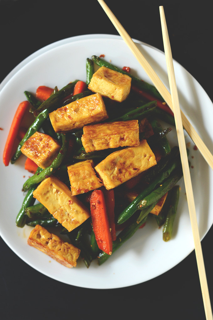 Tofu Dinner Recipes
 Veggie Tofu Stir Fry